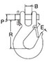 Clevis Slip Hook - Precision Cast Stainless Steel